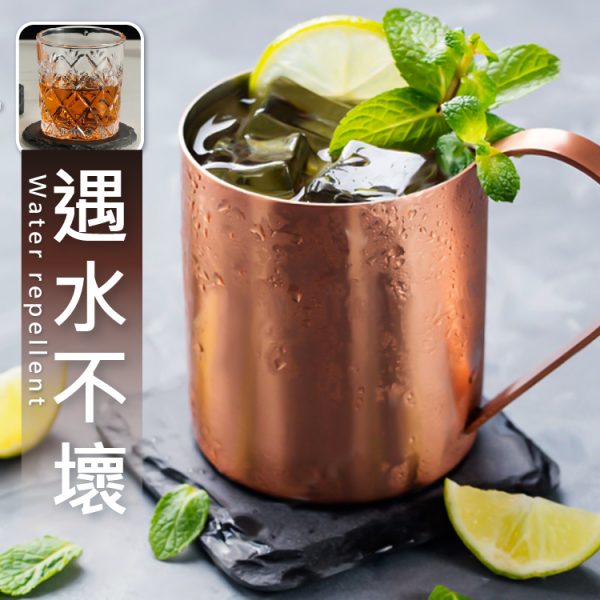 天然石板杯墊：圖片 7